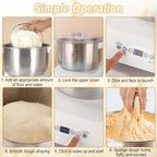 Mixer 7L Stainless Steel with Thermostatic Fermentation Timing