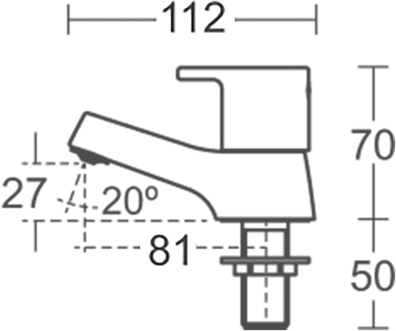 Mixer Basin Tap with Pop Up Waste B1148aa