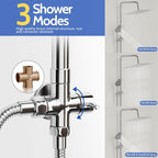 Mixer Set Height Adjustable System with 5 Jet