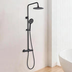 Mixer Set Rainfall System with Brass Bar Without
