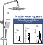 Mixer Set Rainfall System with Brass Bar Without