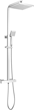 Mixer Set Thermostatic with Rainfall Head Adjustable Height