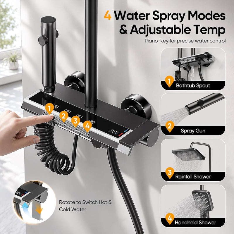 Mixer Set with Piano Key Control Adjustable Height