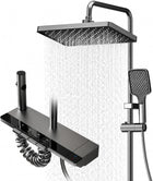 Piano‑key shower