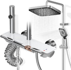 Mixer Shower Set with 12.4" Rainfall Head Piano