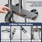 Mixer Shower Set with 12.4" Rainfall Head Piano