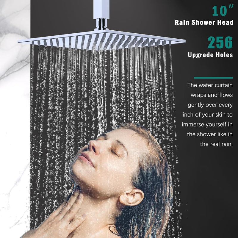 Mixer Shower System with Digital Display Thermostatic Valve