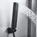 Mixer Taps Bathroom Shower Tap Square Tub Filler