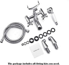 Mixer Taps with Shower Attachment Victorian Traditional