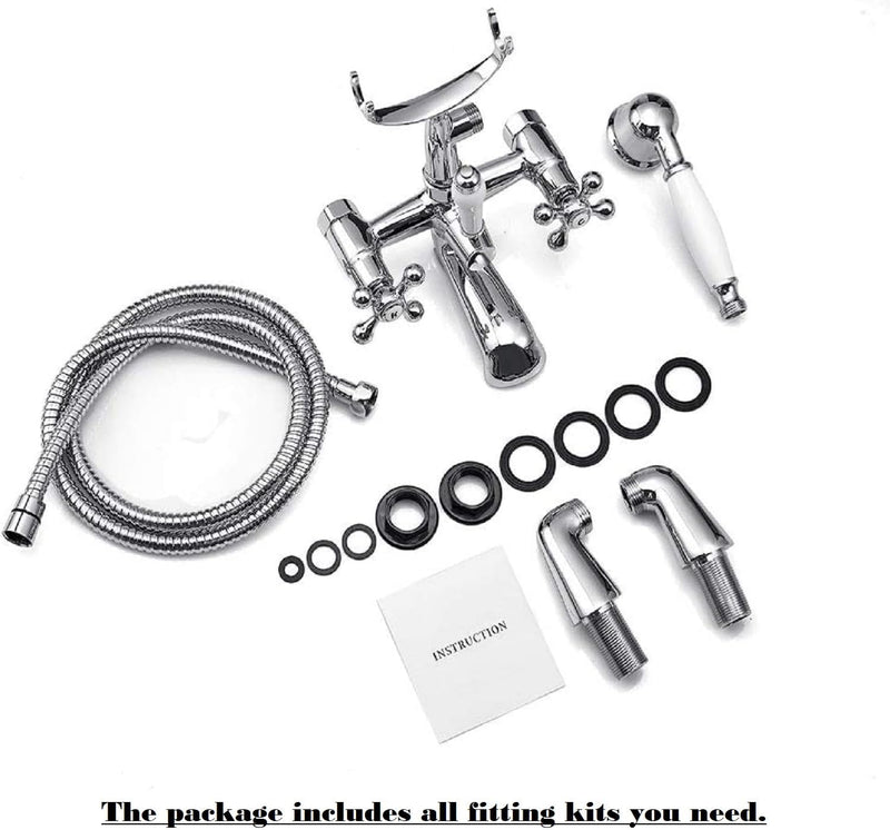 Mixer Taps with Shower Attachment Victorian Traditional