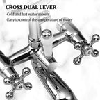Mixer Taps with Shower Attachment Victorian Traditional