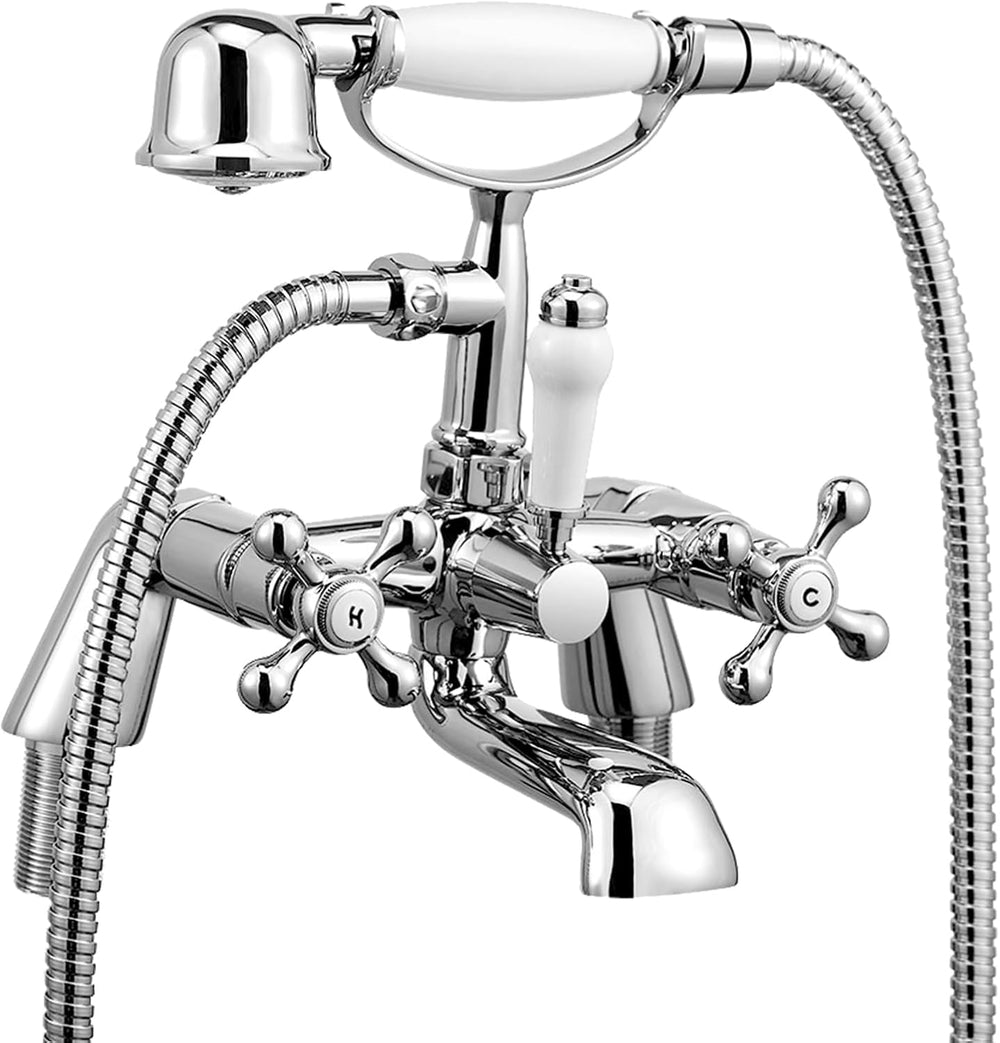 Mixer Taps with Shower Attachment Victorian Traditional