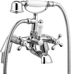 Mixer Taps with Shower Attachment Victorian Traditional