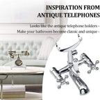 Mixer Taps with Shower Attachment Victorian Traditional