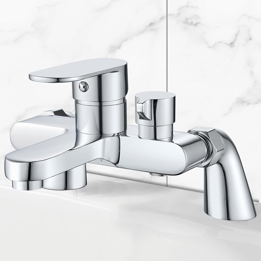 Mixer Taps with Shower Set Modern Attachment Single