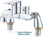 Mixer Taps with Shower Set Modern Attachment Single