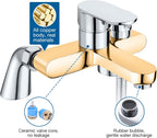 Mixer Taps with Shower Set Modern Attachment Single