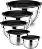 Mixing Bowl Stainless Steel Nesting Bowls for Kitchen (Set of 5)