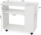 Mobile File Cabinet Office Lateral Filing with Open