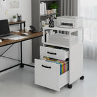 Slim White Cabinet