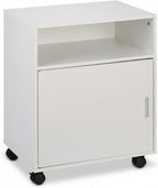 Mobile Filing Cabinet 3 Compartments Office Storage Printer