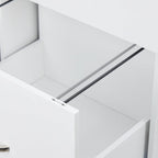 Mobile Filing Cabinet 3 Drawers 2 Shelves 66