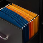 Mobile Filing Cabinet 3 Drawers 2 Shelves 66