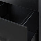 Mobile Filing Cabinet 3 Drawers 2 Shelves 66