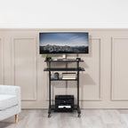 Mobile Height Adjustable Table Stand Up Desk