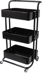 Mobile Kitchen Bathroom Office 3 Tier Serving Trolley