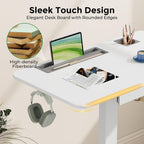 Mobile Laptop Desk 70x50CM Height Adjustable Standing