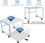 Mobile Mini Fridge Stand with Large Capacity Storage