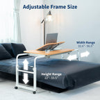 Mobile Over Bed Recliner Table