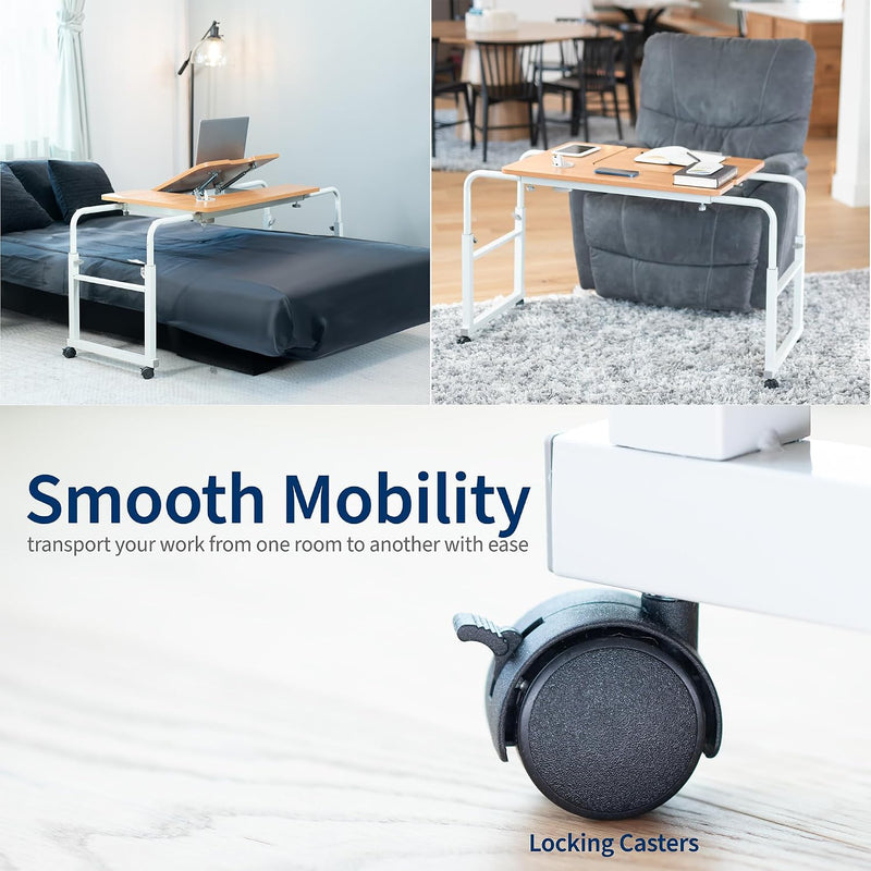 Mobile Over Bed Recliner Table