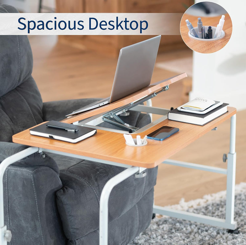 Mobile Over Bed Recliner Table