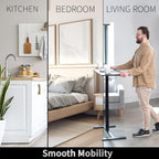 Mobile Side Table for Sofa Height Adjustable Laptop