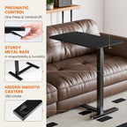 Mobile Standing Desk Over Bed Table with Wheels