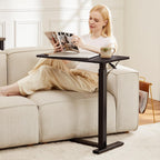 Mobile Standing Desk Over Bed Table with Wheels