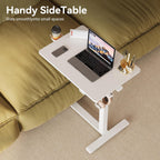 Mobile Standing Desk on Wheels Pneumatic Height Adjustable