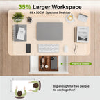 Mobile Standing Desk Pneumatic Height Adjustable