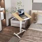 Mobile Standing Desk with Tiltable Tabletop 76-110CM Mint