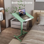 Mobile Standing Desk with Tiltable Tabletop 76-110CM Mint