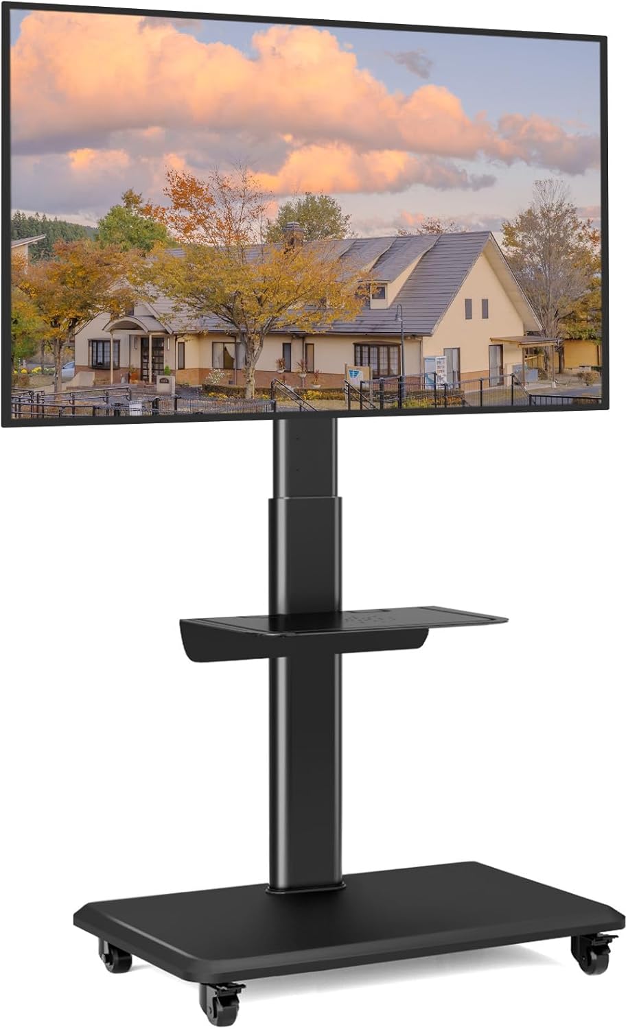 Mobile TV Stand on Wheels for 26-70 Inch