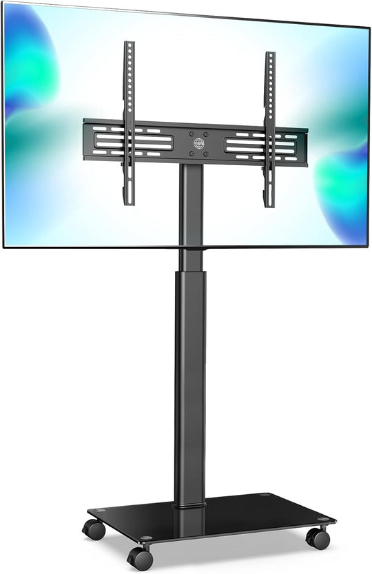 Mobile TV Cart Floor Stand on Wheels