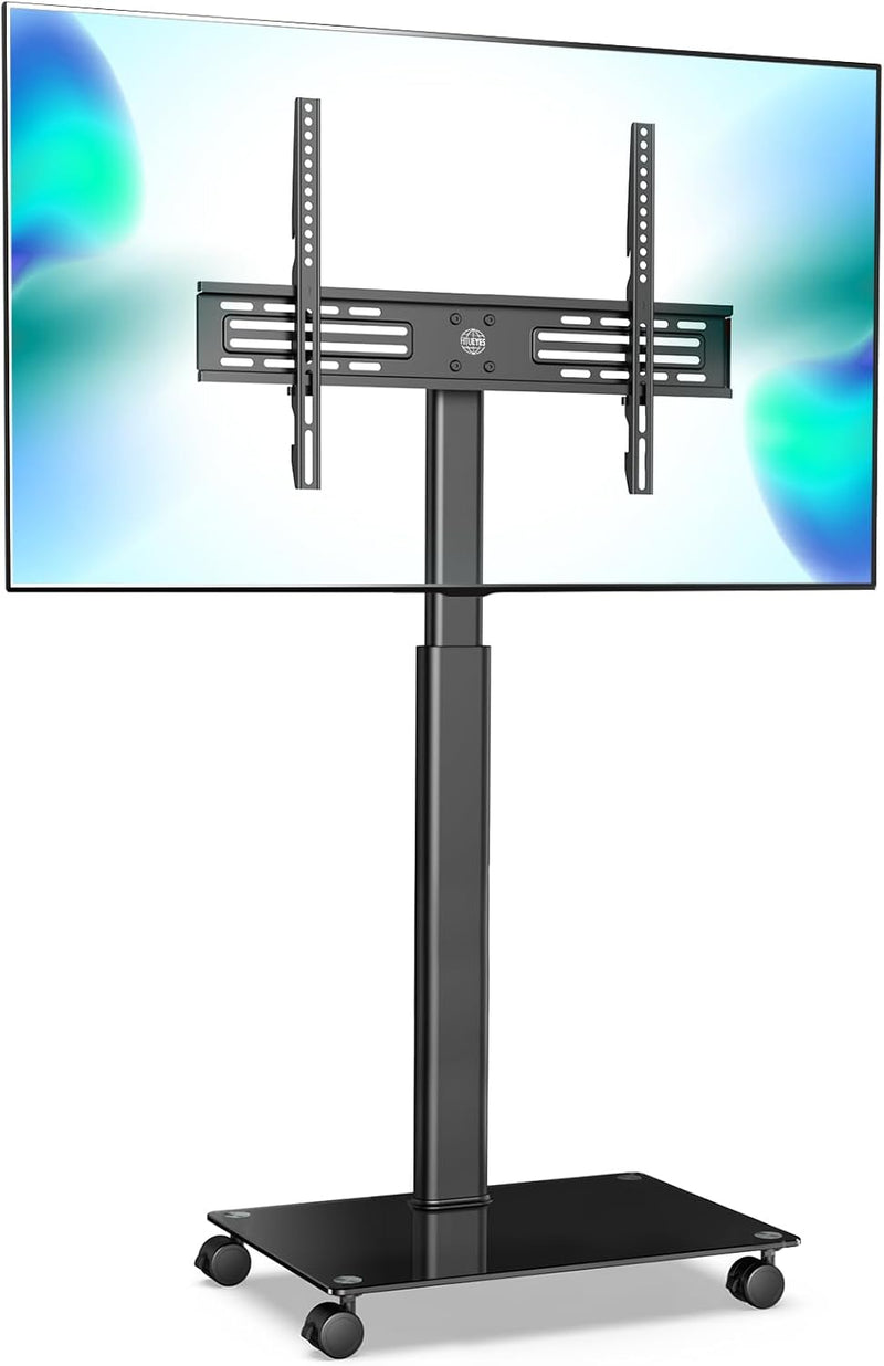 Mobile TV Cart Floor Stand on Wheels