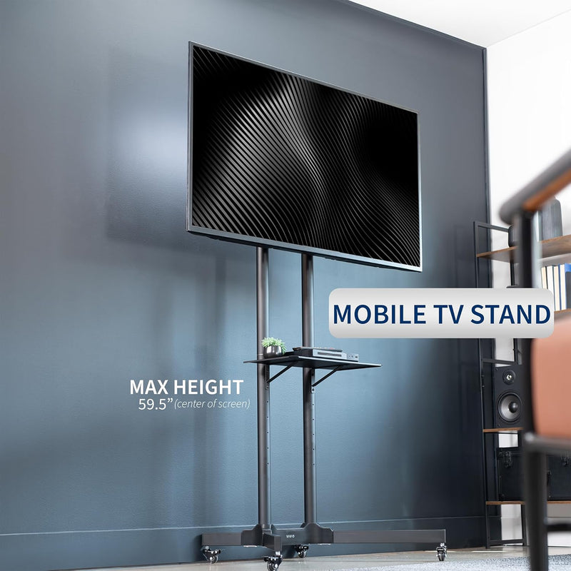 Mobile TV Cart for 13 to 60 Inch