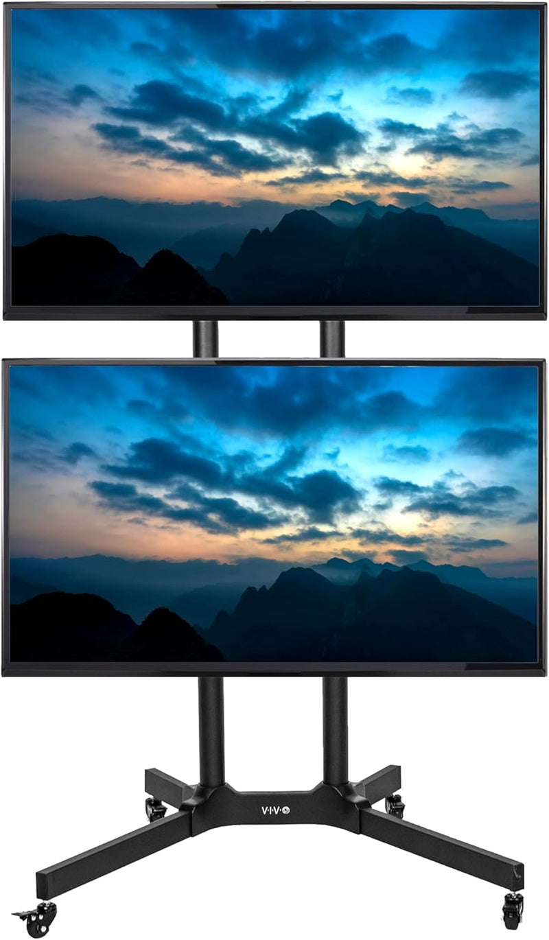 Mobile TV Cart for 32 to 65 Inch