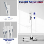 Mobile TV Cart for 32 to 83 Inch