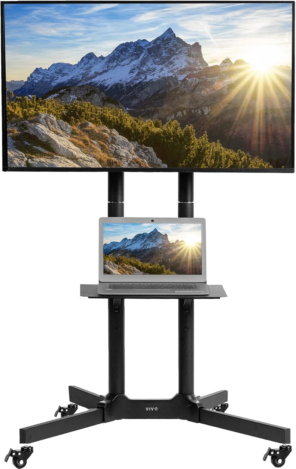 Mobile TV Cart for 32 to 83 Inch