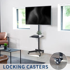 Mobile TV Cart for 32 to 83 Inch